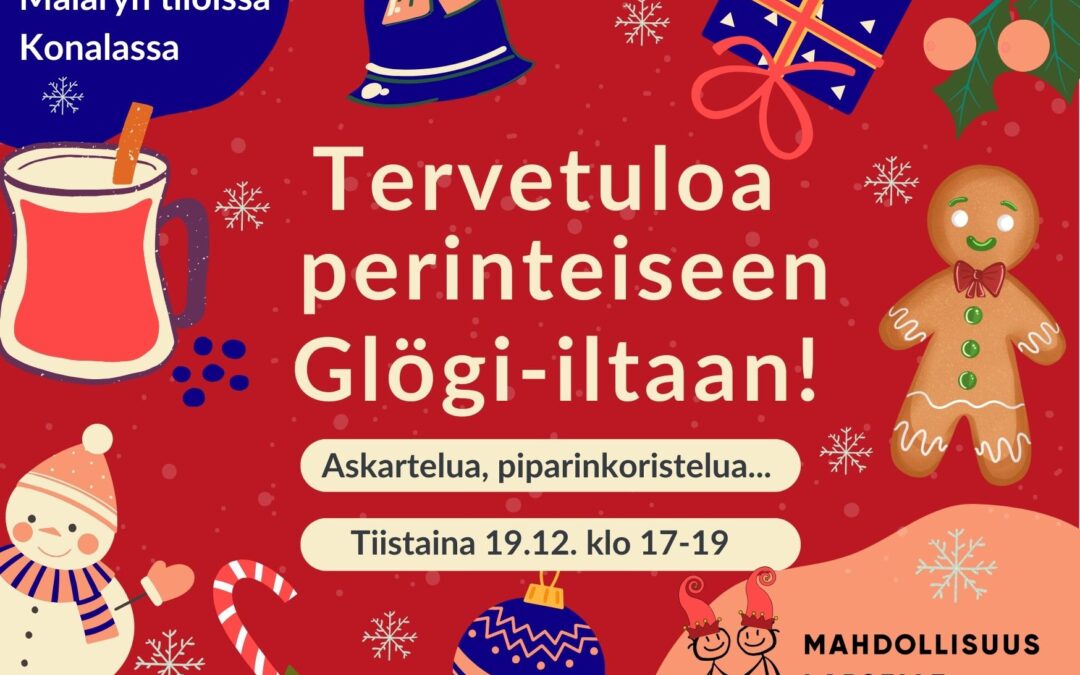 Malaryn perinteinen glögi-ilta perheille ja läheisille 19.12.