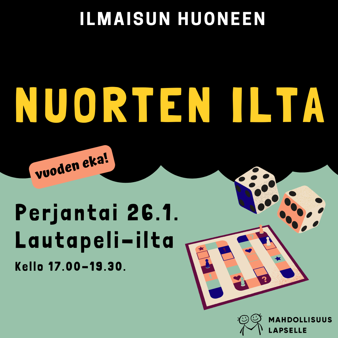 Vuoden 2024 ensimmäinen Nuorten ilta!