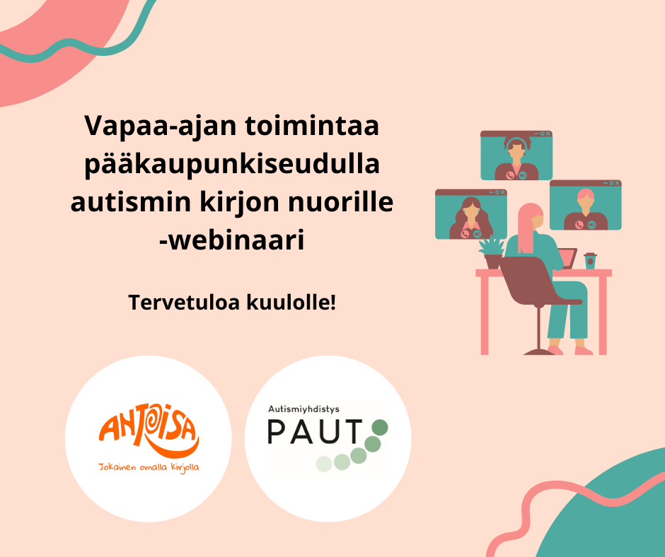 Webinaari 14.2. autismikirjon nuorten harrastamisesta.