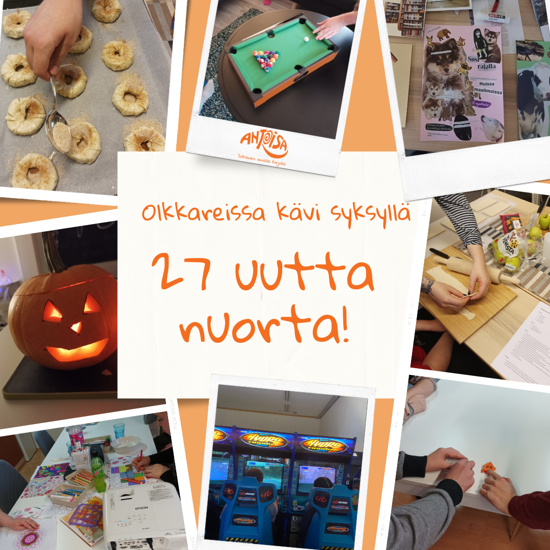 ANTOISA hanke Kulkee Samaa Matkaa Autismikirjon Nuorten Kanssa 