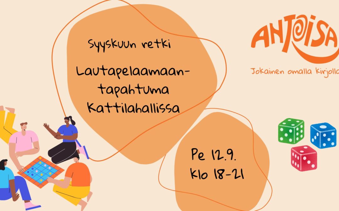 ANTOISAn retki lautapelitapahtumaan