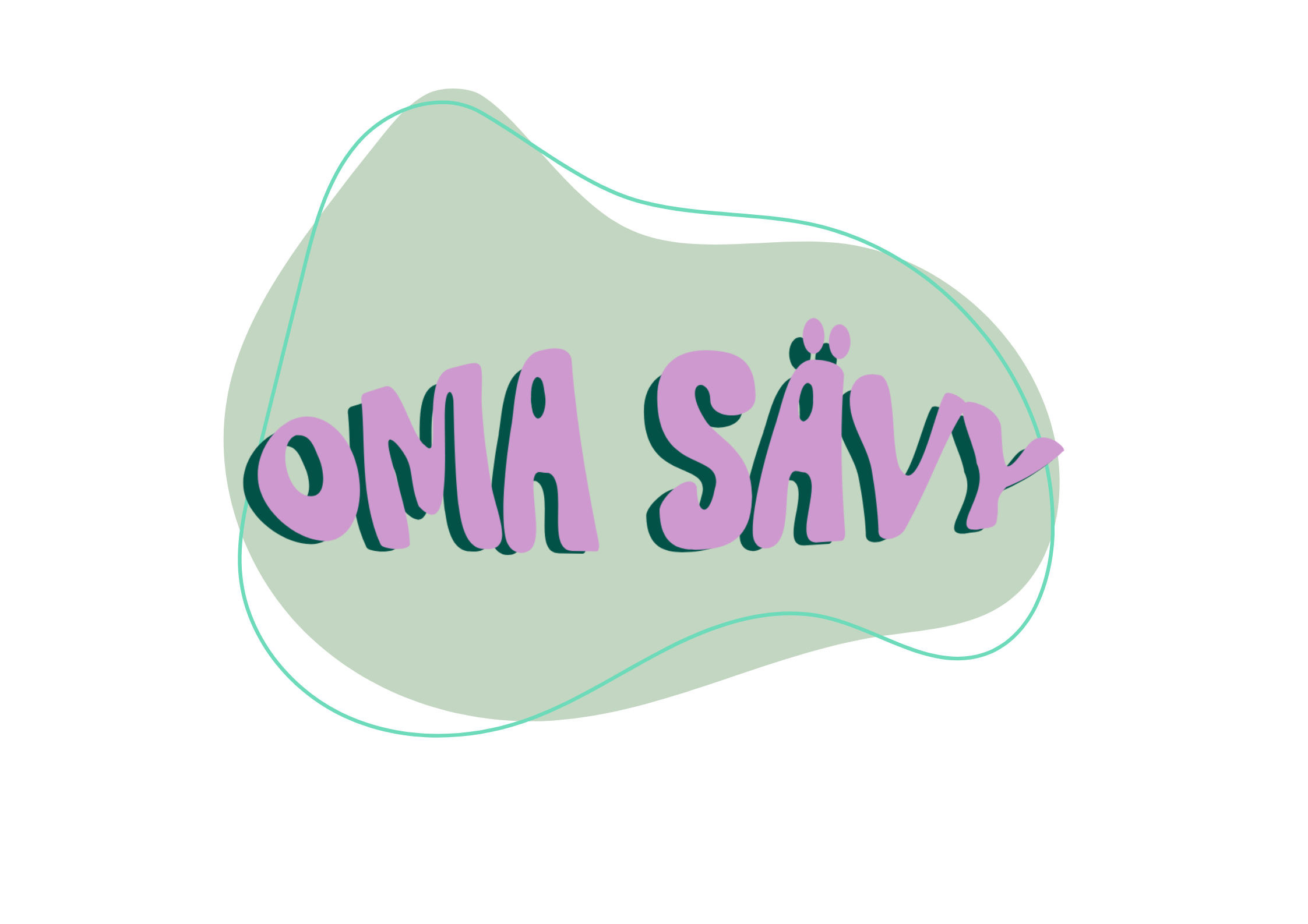 Oma sävy (A2 (vaakasuuntainen)) Oma sävy -klubi logo