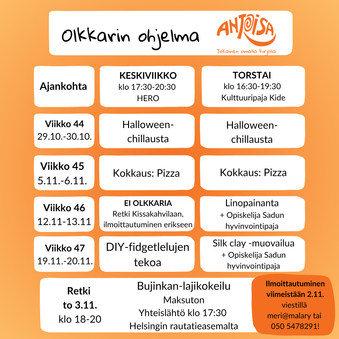 olkkari ohjelma 25 (1) olkkari ohjelma