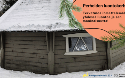 Talvinen luonto kutsuu Perheiden luontokerhoon!