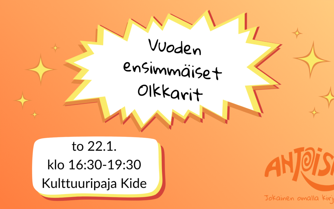 Vuoden ensimmäinen Olkkari Kulttuuripaja Kiteellä