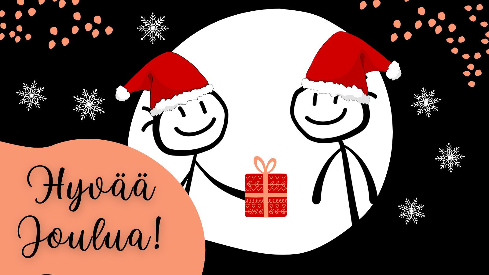 Malaryn tontut kirmaavat joululomalle. Hyvää Joulua.