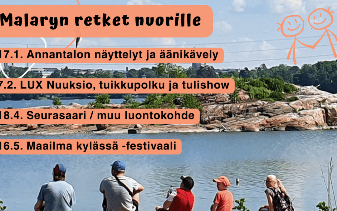 Nuorten retki Maailma kylässä -festivaaliin