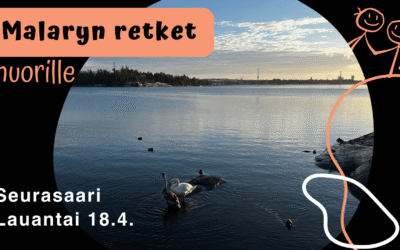 Nuorten retki Seurasaareen ihastelemaan keväistä luontoa