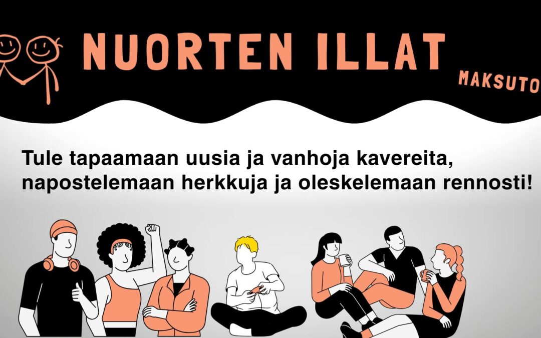 Nuorten illassa pikkujoulufiiliksiä ja hauskaa tonttuilua
