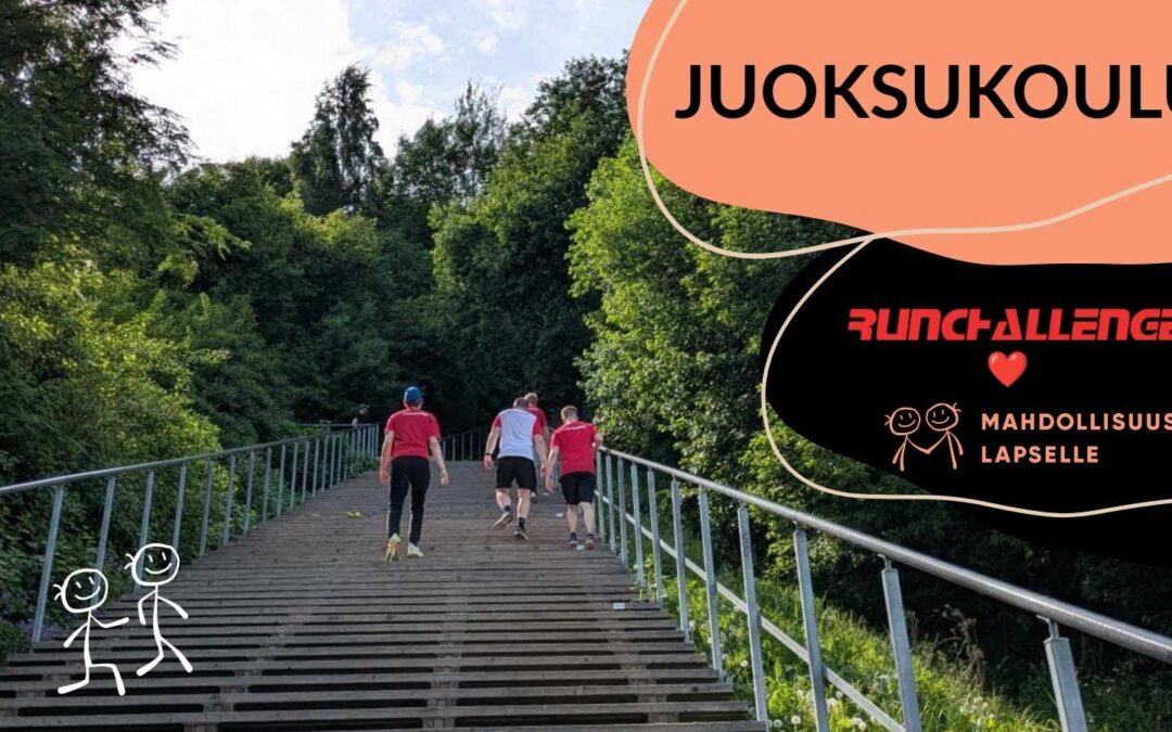 Juoksukoulu jatkaa treenaamista elo-syyskuussa. Tule mukaan!