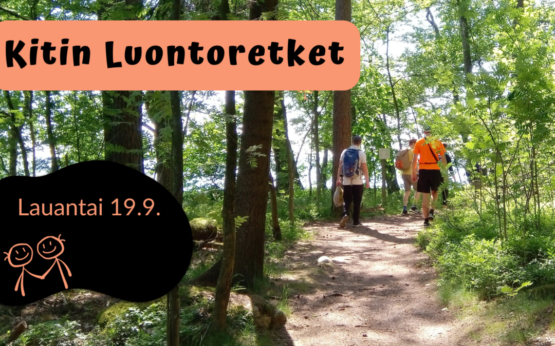 Kitin luontoretket nuorille alkavat syyskuussa
