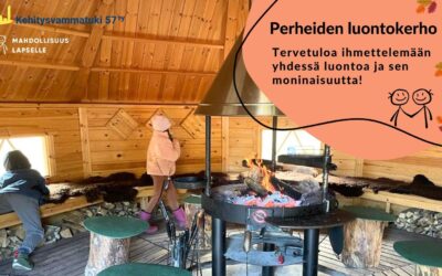 Perheiden luontokerho kutsuu koko perheen tutkimaan lähiluontoa