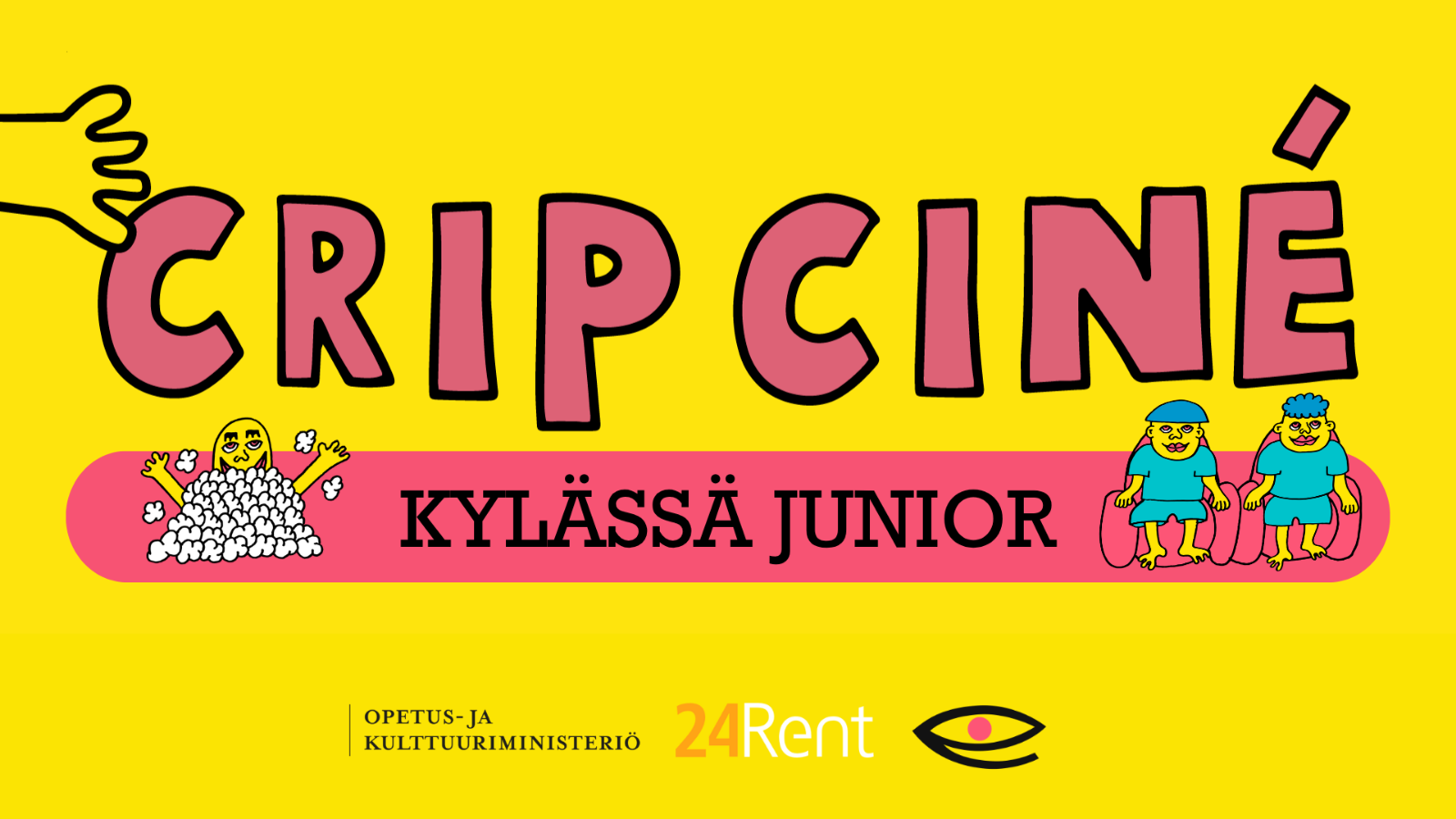 Crip Cine kylässä Junior. Maksuton syysloman leffailtapäivä erityislapsiperheille.