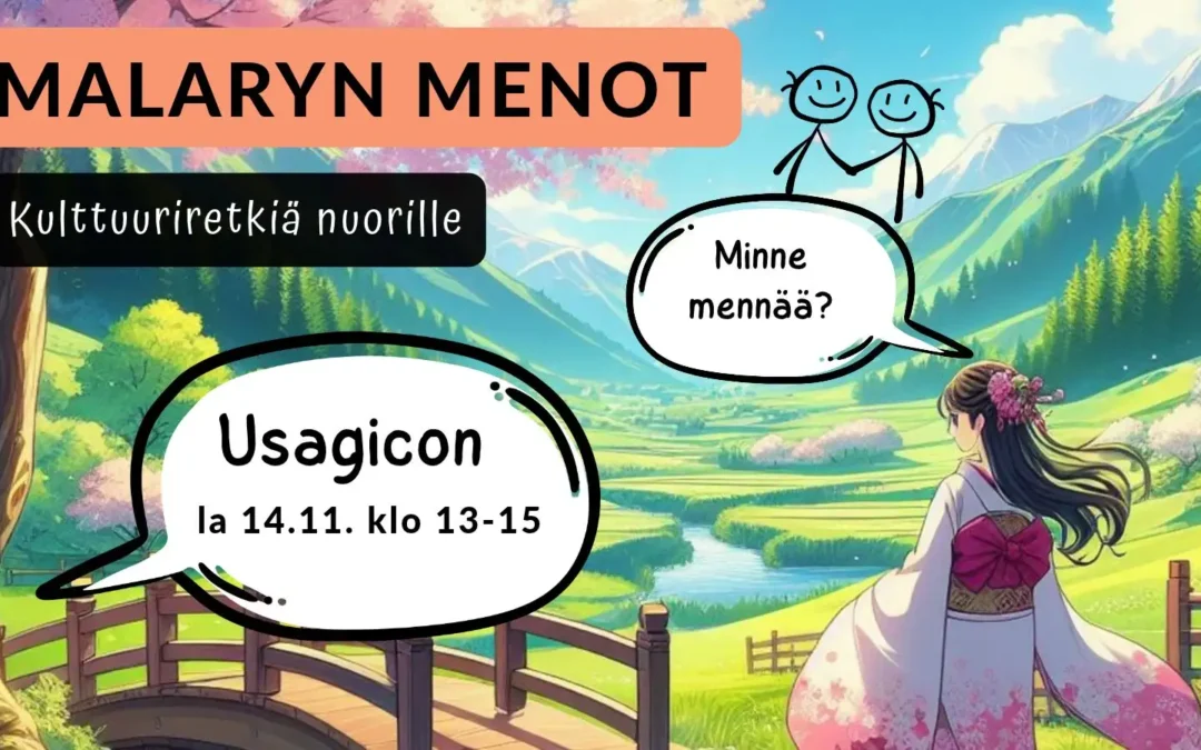 Malaryn Menoissa nuoret suuntaavat Usagiconiin